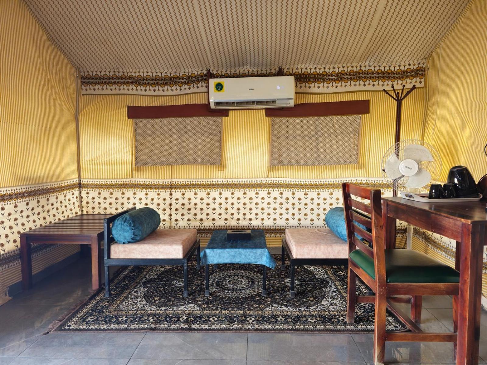 Riverview Tent Resort Kevadia Buitenkant foto