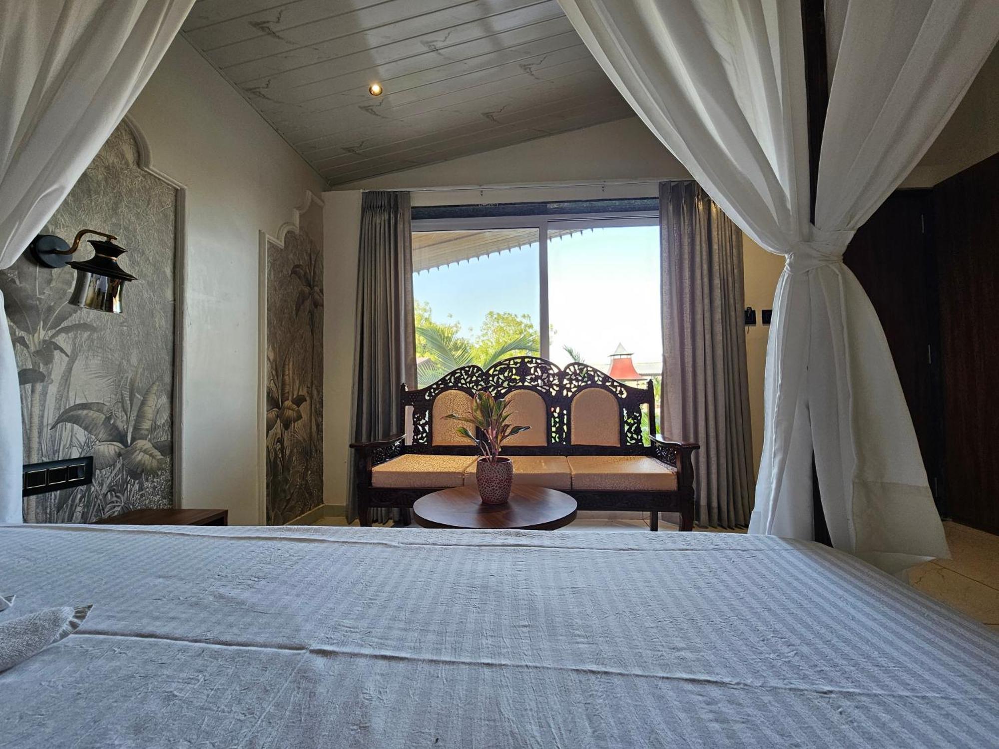 Riverview Tent Resort Kevadia Kamer foto