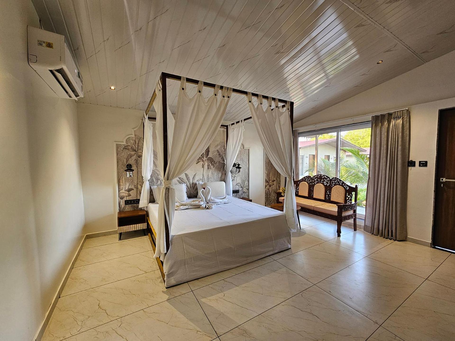 Riverview Tent Resort Kevadia Buitenkant foto