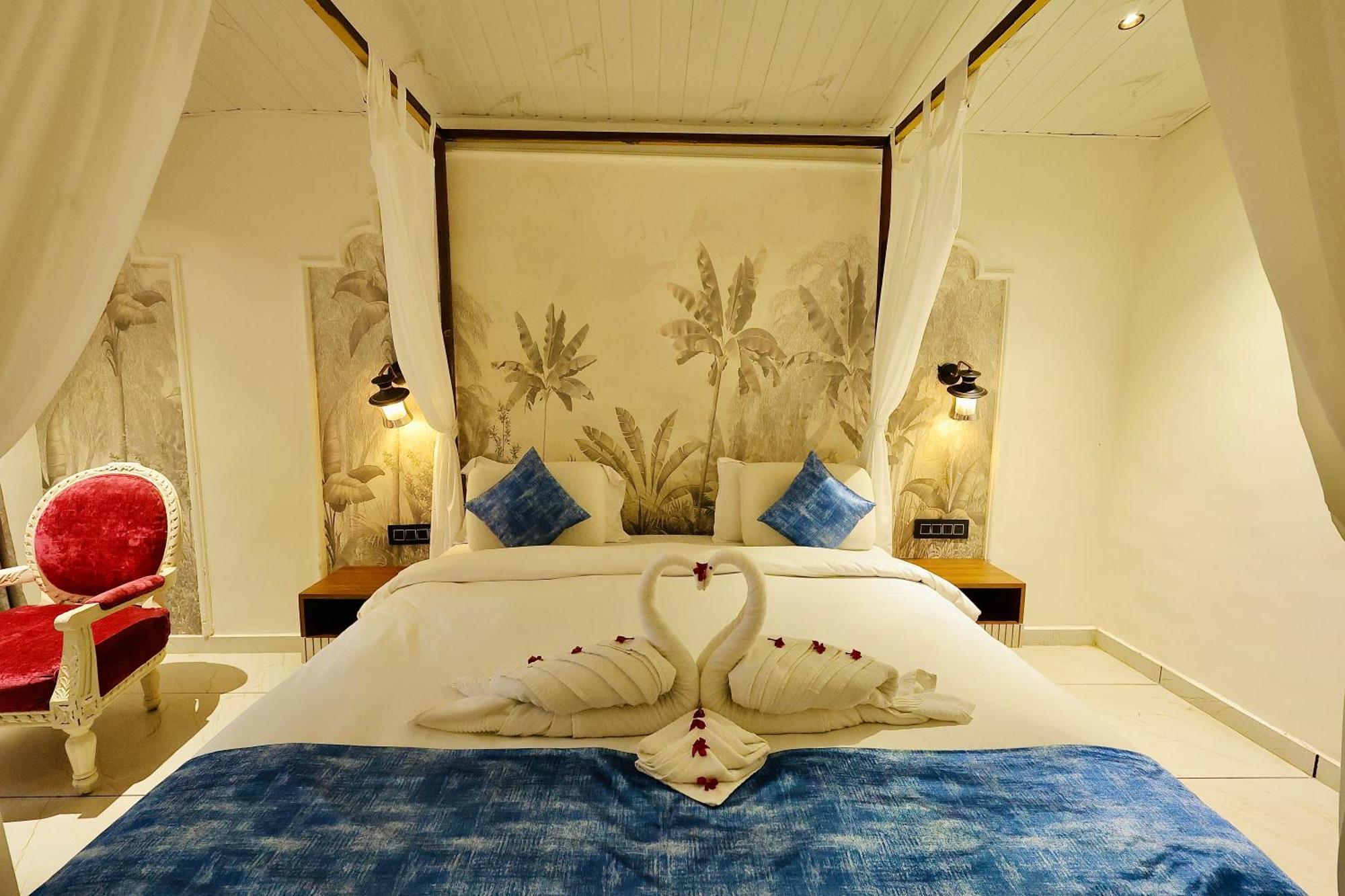 Riverview Tent Resort Kevadia Buitenkant foto