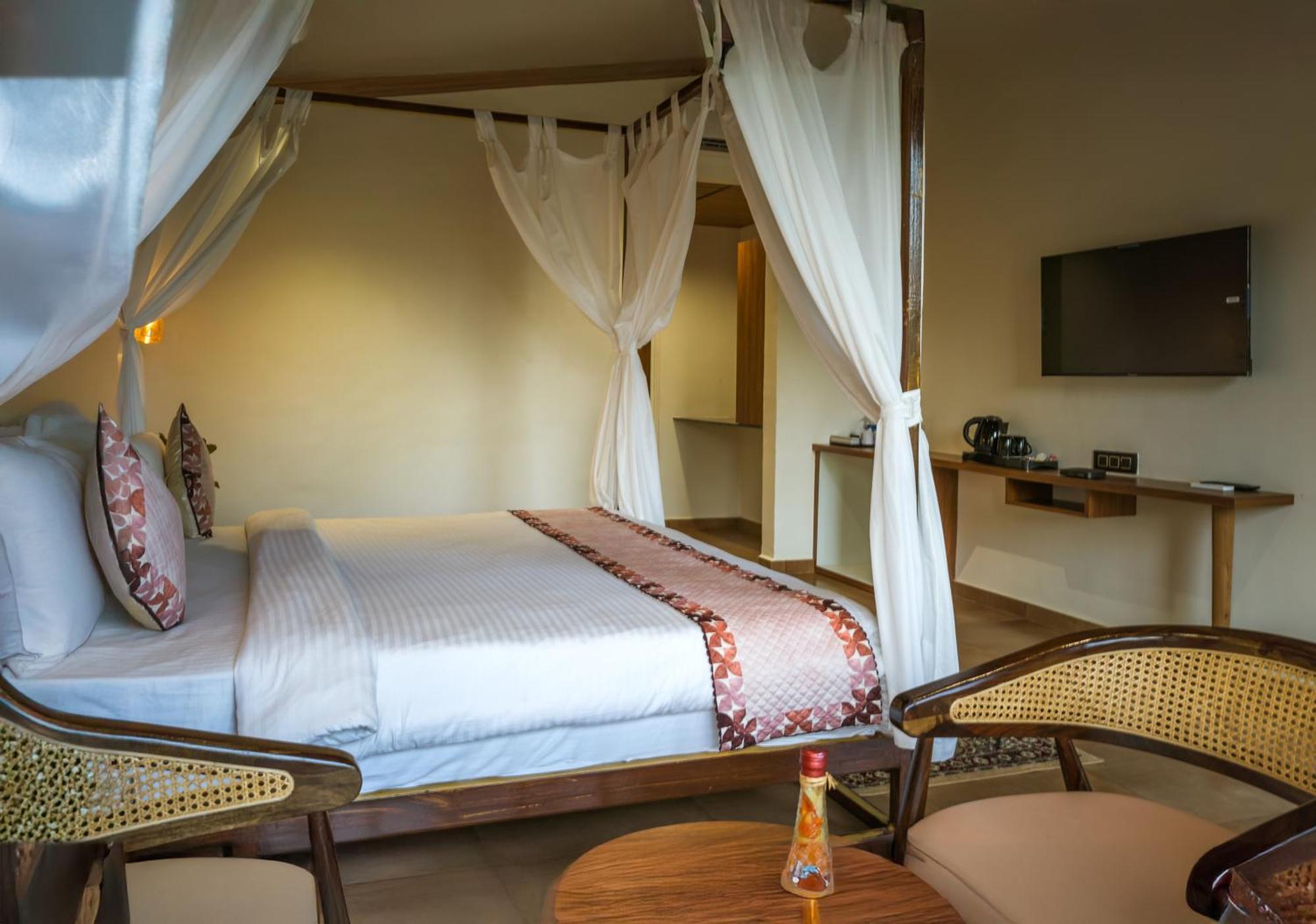 Riverview Tent Resort Kevadia Buitenkant foto