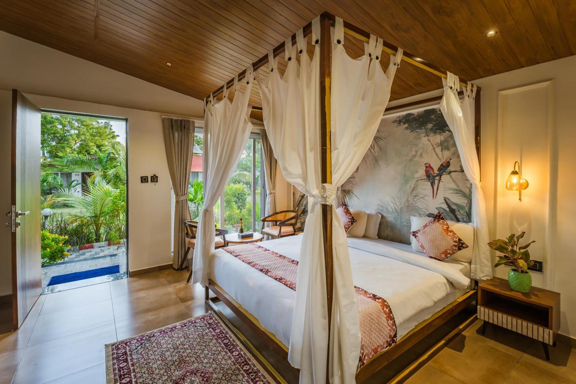 Riverview Tent Resort Kevadia Buitenkant foto