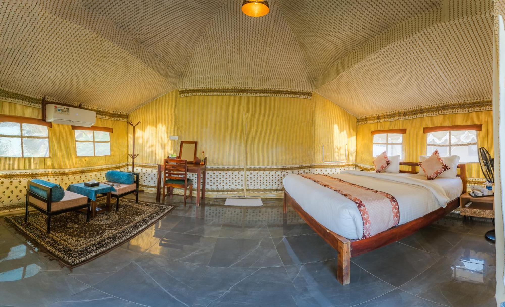 Riverview Tent Resort Kevadia Buitenkant foto